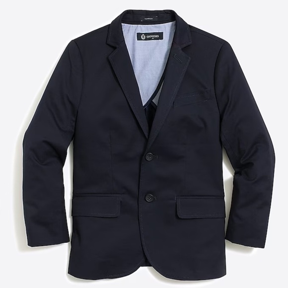 Boys' Thompson suit jacket and pants in flex chino size 6-7 union blue - Picture 2 of 5